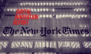 AJR photo illustration by Sean Mussenden. Photo of New York Times headquarters by Alec Perkins.