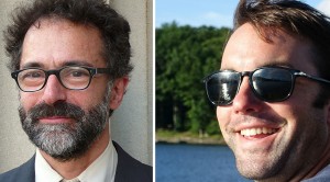 Talkhouse editor-in-chief Michael Azerrad (left) and site co-founder Ian Wheeler (right)